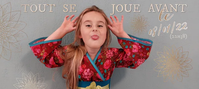 Le carton d'invitation du sixième anniversaire