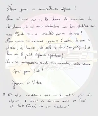 Le livre d'or — 16 août 2014