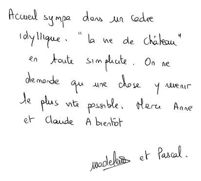 Le livre d'or — 9 juin 2014