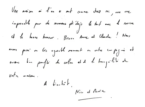 Le livre d'or — 22 juin 2014