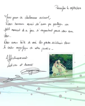Le livre d'or — 6 juillet 2014