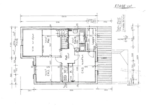 Plan de l’étage