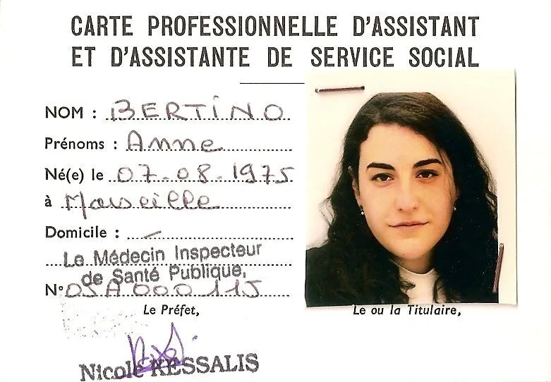2001 · Carte professionnelle