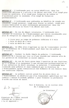 2004 · Assistante sociale au centre hospitalier de Sisteron (3/3)