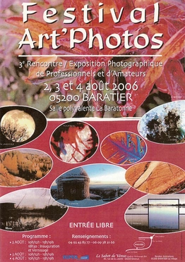Festival Art’Photos : l’affiche, sur fond d’une photo d’Anne