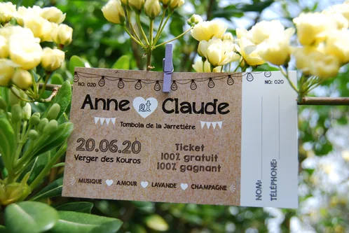 Ticket de tombola
