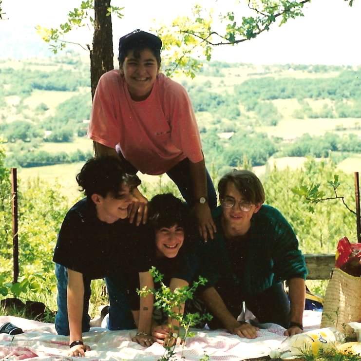 Lettre de IsaBrittaZigueYann, juin 1991