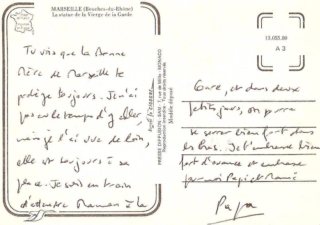 Lettre de Papa, 1998