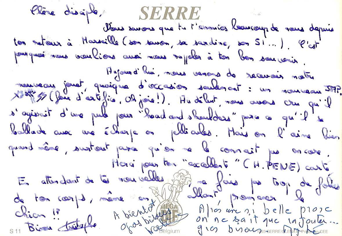 Lettre de Tribunal, juin 1999