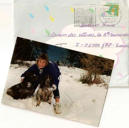 Lettre de Annette, avril 1990