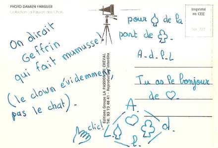Lettre de Annie, mai 1990