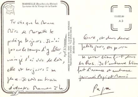 Lettre de Papa, 1998