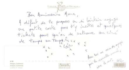 Lettre de Léa, août 2006