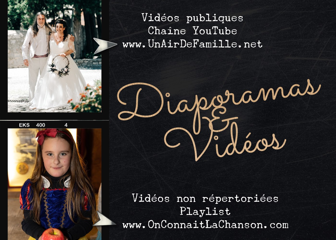 Diaporamas & vid&eacute;os